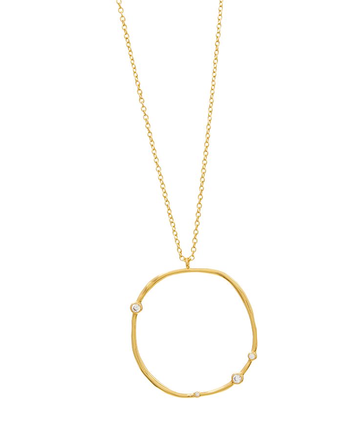Gorjana circle necklace hot sale