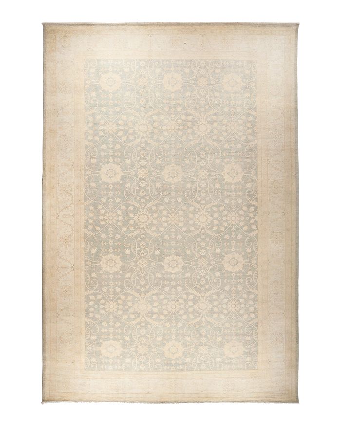 Bloomingdale's Solo Rugs Oushak Taya Hand-knotted Area Rug, 13' 4 X 19' 10 In Blue