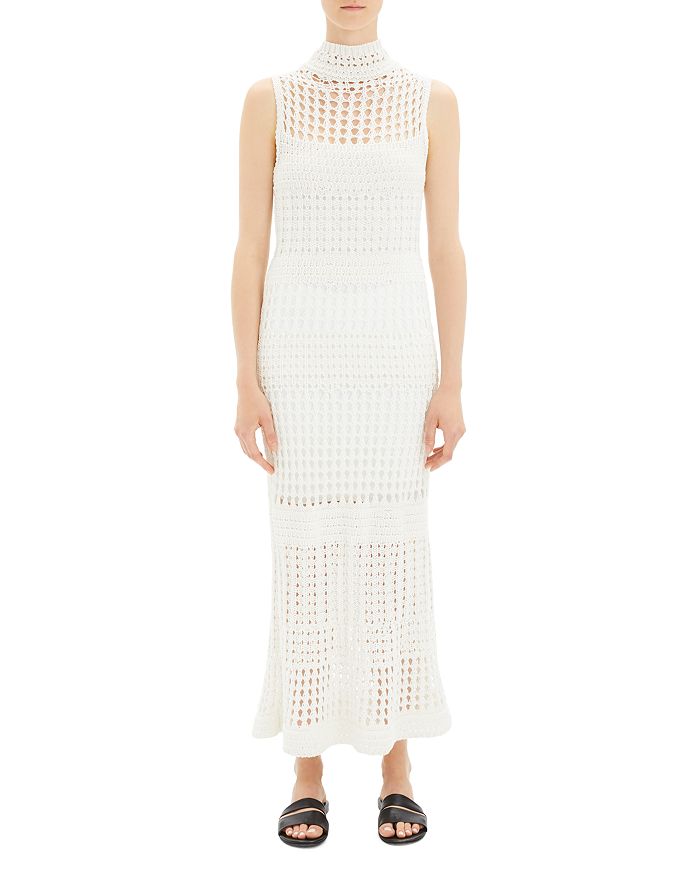 Theory Crochet Sweater Maxi Dress Bloomingdale s