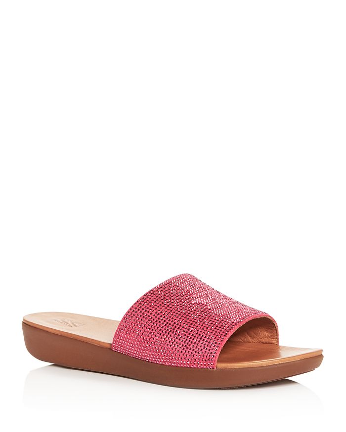 FitFlop Women's Sola Crystal Platform Slide Sandals | Bloomingdale's