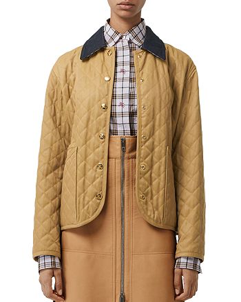 Burberry Heritage Diamond Quilted Jacket | Bloomingdale's