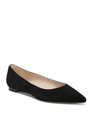 Sally Pointed Toe Suede Flats 
