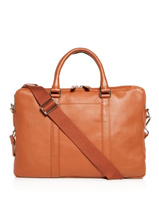 shinola leather briefcase