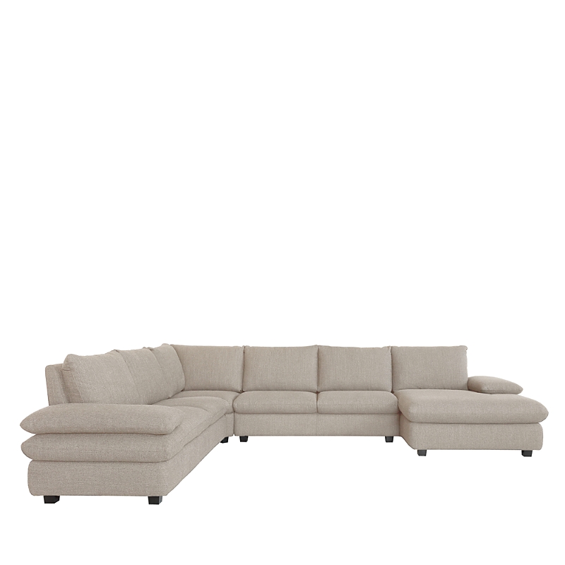 Chateau D'ax Mason 4-piece Sectional In Taupe