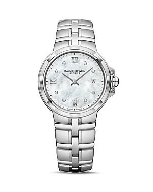 Parsifal Diamond Mother-of-Pearl Watch, 30mm