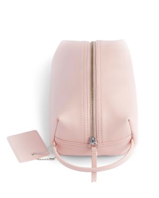 Leather Compact Toiletry Travel Bag