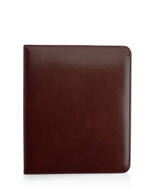 Royce New York Executive Leather 1 Ring Binder & Document Organizer