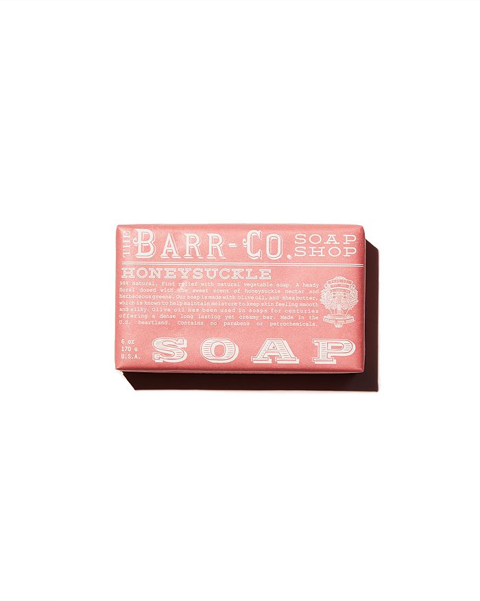 Barr-co. Honeysuckle Bar Soap In Pink