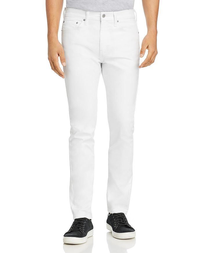 Levi's 511 Slim Fit Jeans In White Bull In White Bull
