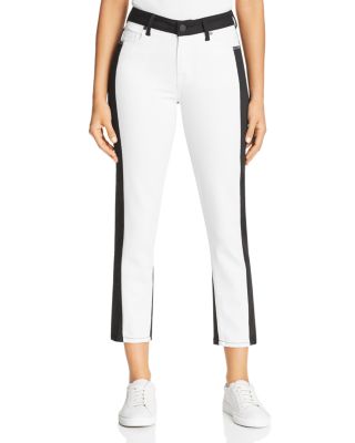 Parker Smith - Straight Cropped Jeans in Eternal Black