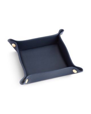 Travel Leather Catchall Valet Tray