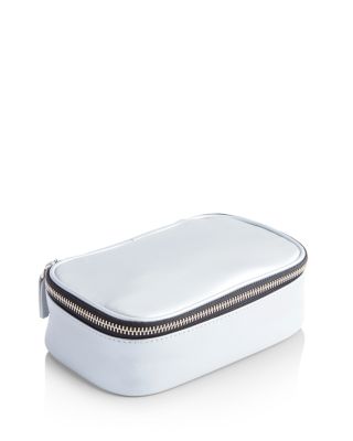 Leather Tech Accessory Travel Storage Case