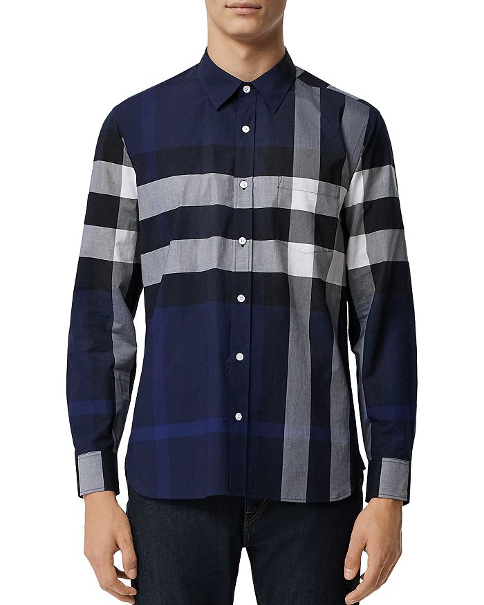 Burberry windsor long sleeve shirt outlet