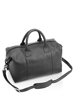 Royce New York Leather Overnighter Duffel Bag