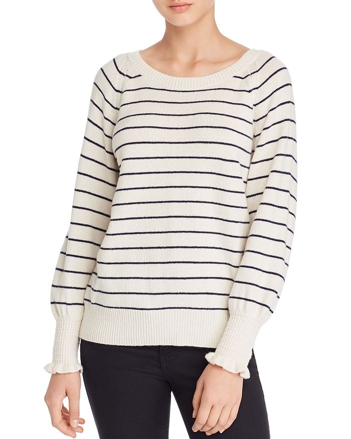 Rebecca Taylor Striped Sweater | Bloomingdale's