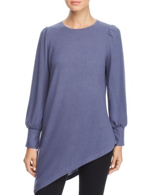 VINCE CAMUTO Asymmetric Hem Top | Bloomingdale's