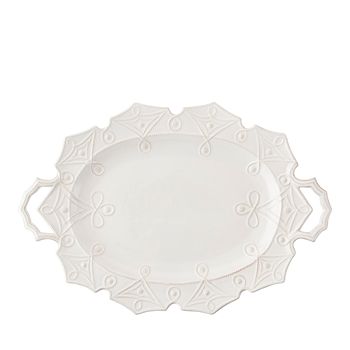 Juliska - Jardins du Monde Whitewash Turkey Platter