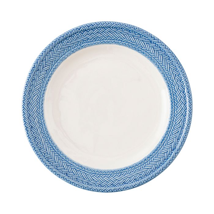 Shop Juliska Le Panier White/delft Dinner Plate In Delft Blue