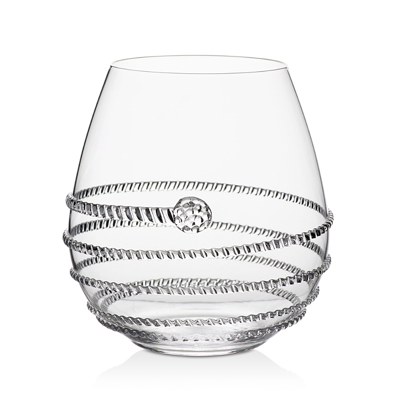 Juliska Amalia Balloon Stemless Red Wine Glass In Clear