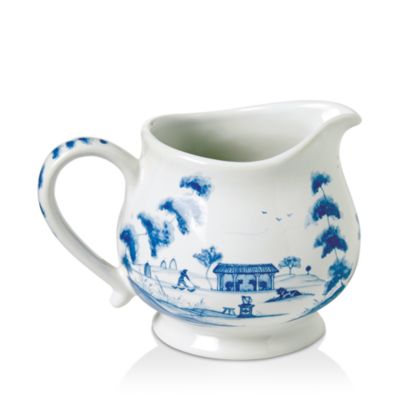 Country Estate Delft Blue Creamer Main House