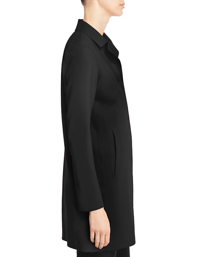Shop Herno First Act Coat In Black