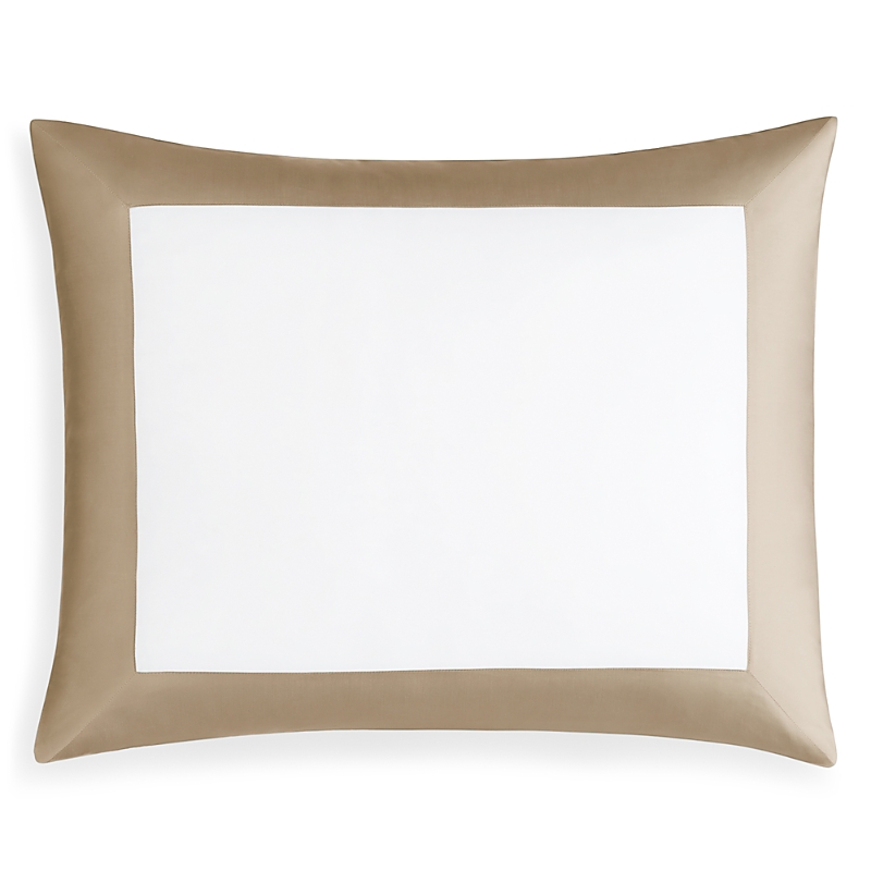Sferra Casida Standard Sham In White/oat