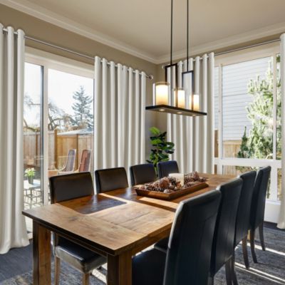 Connor Solid Indoor/Outdoor Curtain Panel, 52" x 108"