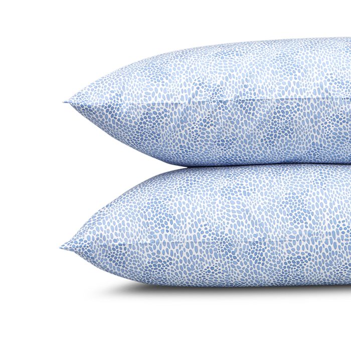 Matouk Lulu Dk For  Nikita Standard Pillowcase, Pair In Azure