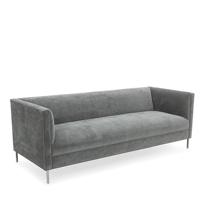 Shop Bloomingdale's Artisan Collection Libra Sofa In Kenley Cement
