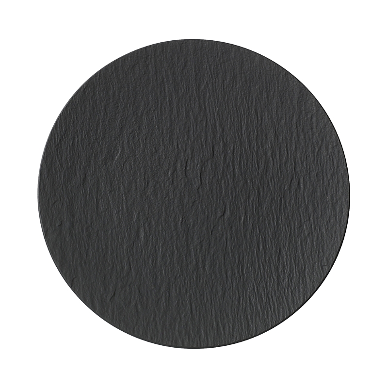 Villeroy & Boch Manufacture Rock Pizza/buffet Plate In Black
