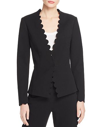 Rebecca Taylor Scallop-Edge Suit Jacket | Bloomingdale's