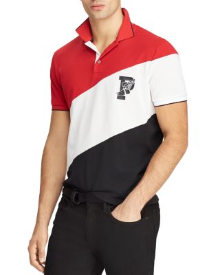 トップス Polo Ralph Lauren P Wing Polo Shirt Classic Fit P-Wing Mesh Polo