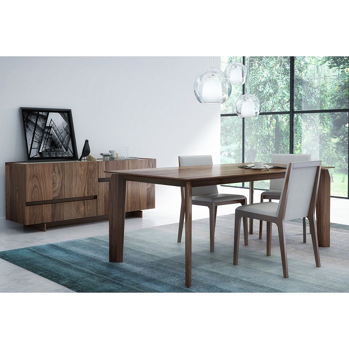 Shop Huppe Magnolia Extension Table In Smoky Walnut