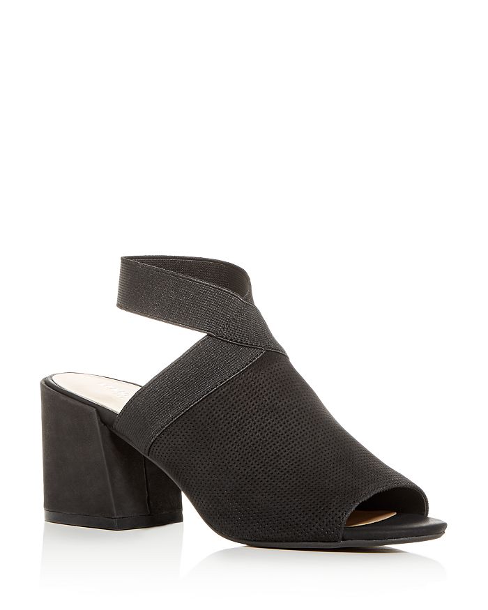 Kenneth Cole Women's Hannon Block-heel Sandals In Black