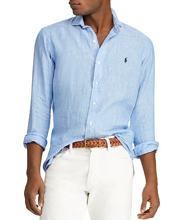 Polo Ralph Lauren Classic Fit Linen Shirt Bloomingdale S