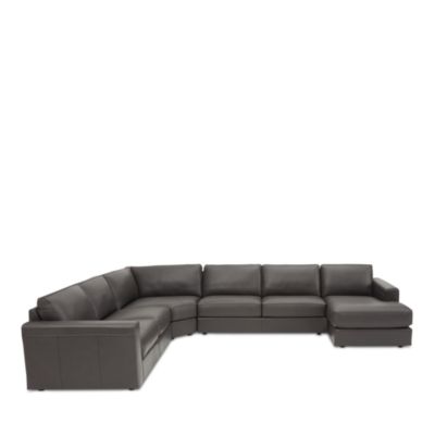 Greyson 4-Piece Leather Sectional
