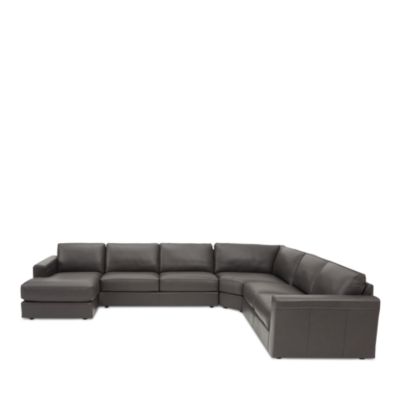 Greyson 4-Piece Leather Sectional