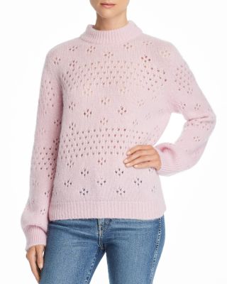 anine bing pink sweater