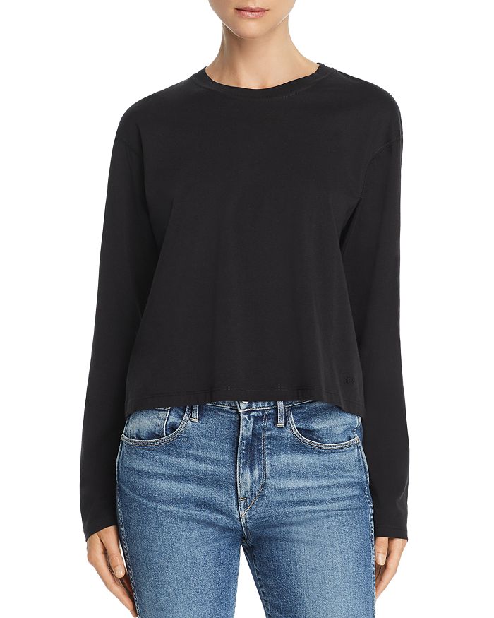Shop Atm Anthony Thomas Melillo Classic Jersey Top In Black
