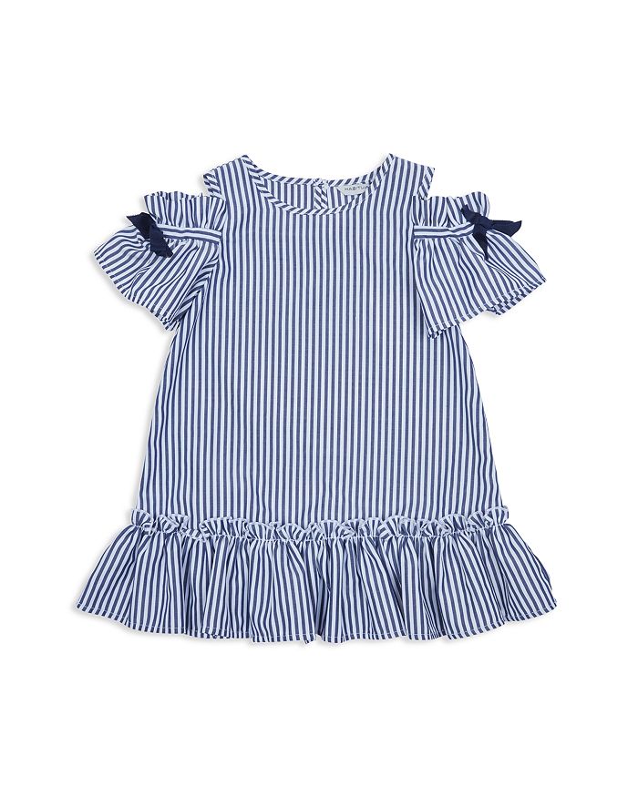 Habitual Kids Girls' Nancy Striped Cold-Shoulder Dress - Little Kid ...