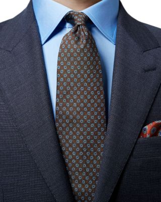 Four Medallion Silk Pocket Square