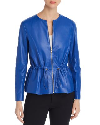 Escada sport leather jacket best sale