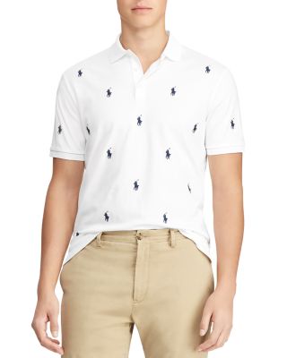 Polo Ralph Lauren Allover Pony Classic Fit Polo Shirt | Bloomingdale's