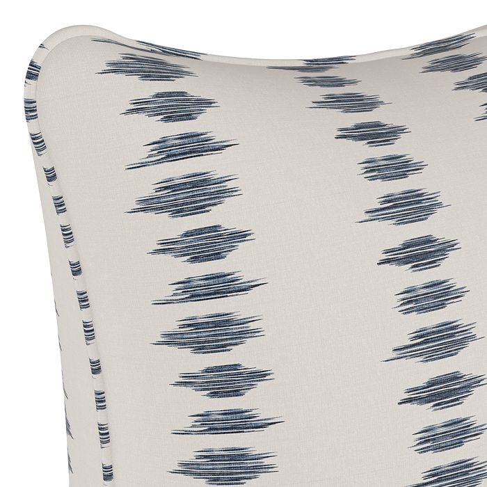 Shop Sparrow & Wren Down Pillow In Ikat, 20 X 20 In Scribble Slate