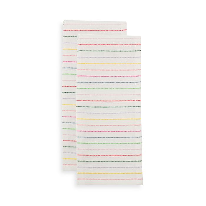 Kate Spade New York Artisan Stripe Kitchen Towel Set 2 Pack