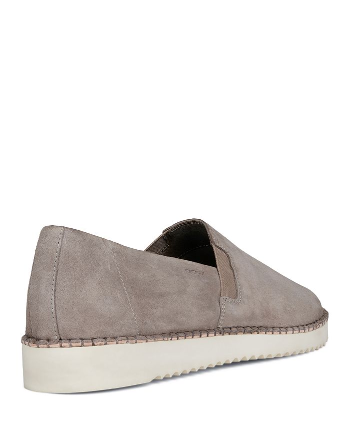 Geox Men's Dayan Suede Trainers In Grey Leather | ModeSens