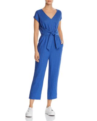bloomingdales aqua jumpsuit