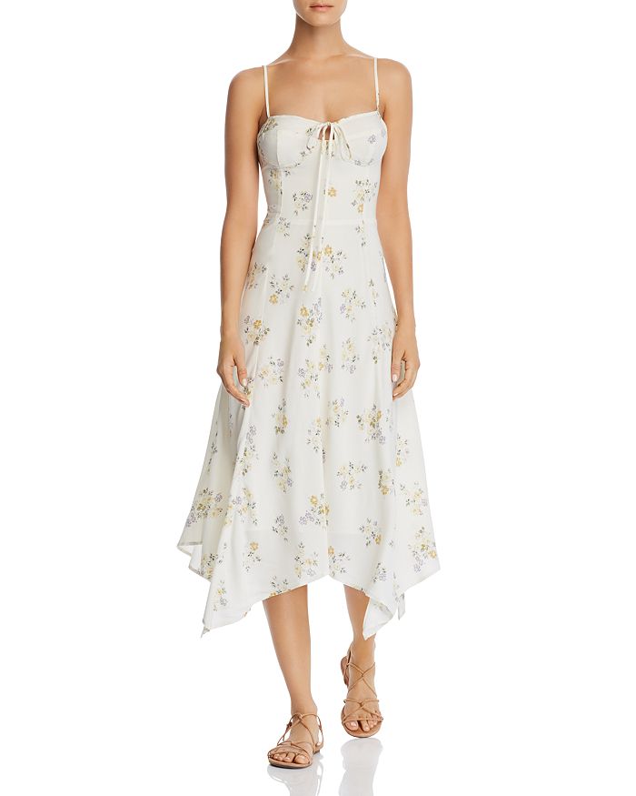 Wayf hampshire handkerchief midi dress hotsell