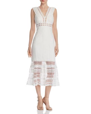 bardot petra lace dress