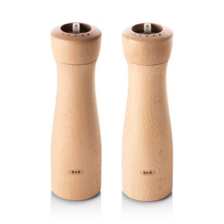 OXO Classic Wood Salt & Pepper Mill Set | Bloomingdale's